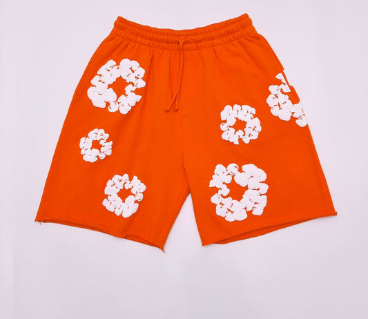 Denim tears shorts (orange)