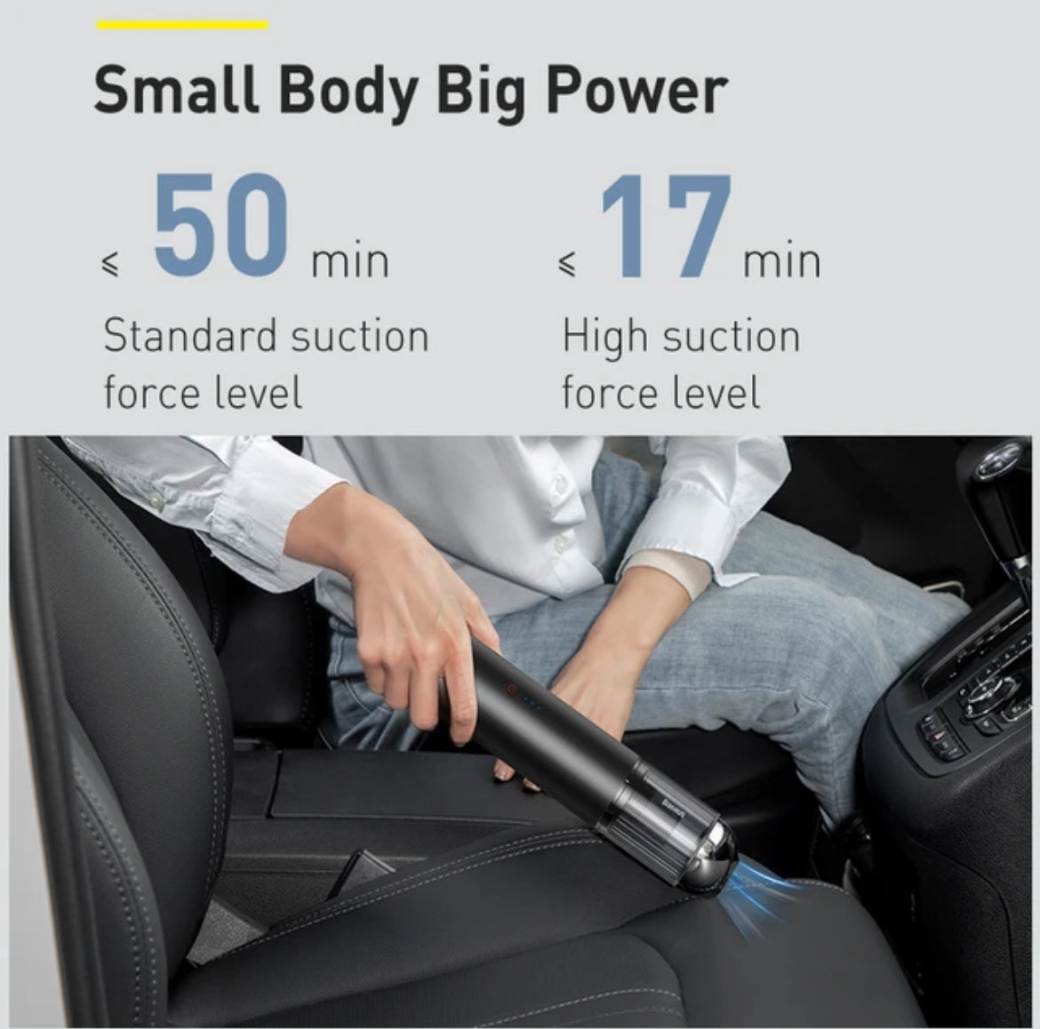 Wireless car vacuum